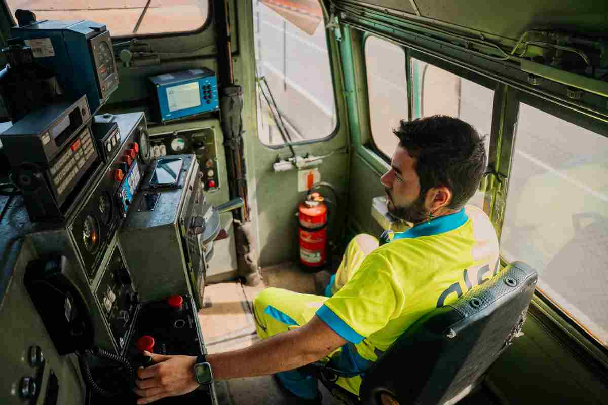 Personal de transporte ferroviario